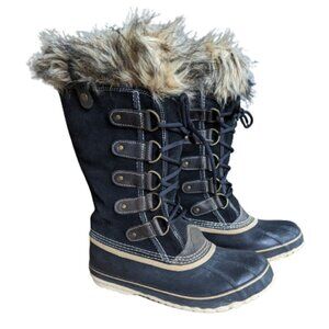 Sorel Women's Joan of Arctic Boot - Black Quarry Colourway